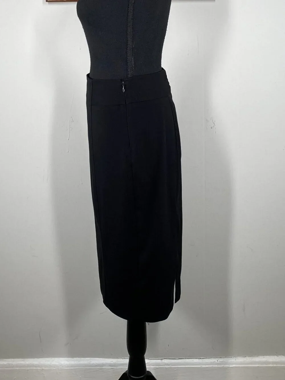 White House Black Market Pencil Skirt Women's 2 Black Office Casual - Picture 2 of 12